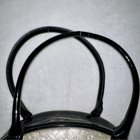 Lux de Ville Black Jack Card Suits Silver and Black Bowler - Picture 15 of 16